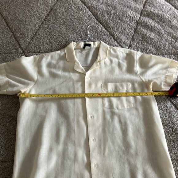 Vintage 50s Linen Levi’s Men’s Medium Short Sleeve - Picture 4 of 5